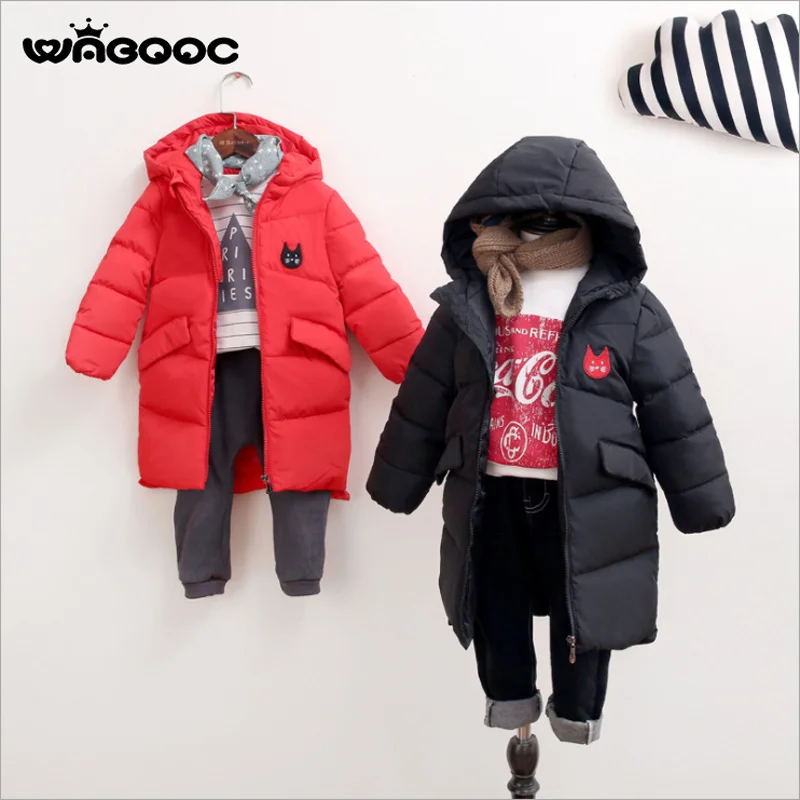 WABOOC новые детские мультяшная кошка для мальчиков и девочек одноцветное цвет