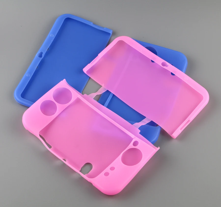ChengChengDianWan Новый 3DSXL 3DSLL 3DS XL LL Цветной силиконовый чехол для защиты кожи резиновый 3