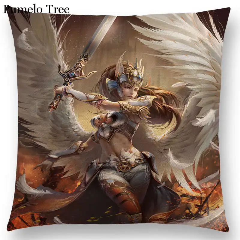 Фэнтези Chronicles богиня Фея Ангел с крыльями валкири великолепная девушка воин меч