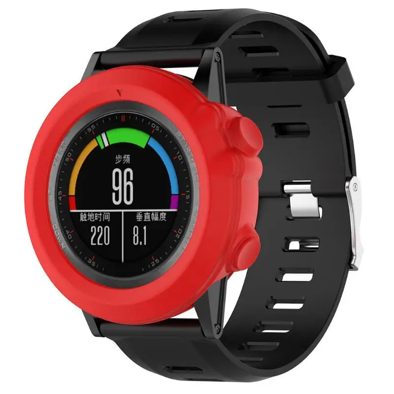 1 шт. силиконовый защитный чехол для Garmin Fenix 3 HR Quatix Tactix Bravo Смарт часы Мягкий