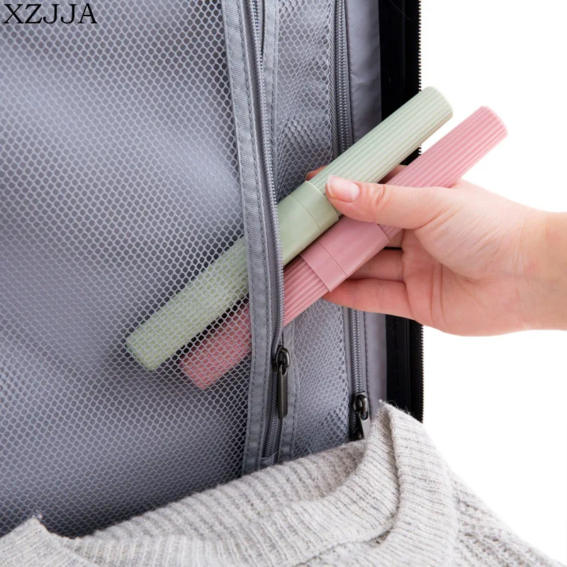 XZJJA Высокое качество портативная коробка для хранения зубной щетки посуда вилка