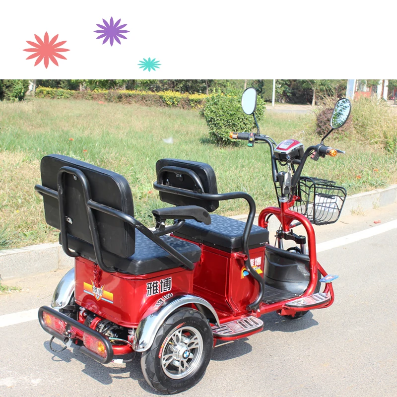 Электрические мотороллеры Citycoco Электрический скутер с широкой шиной два