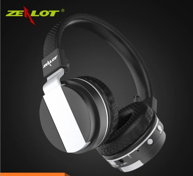 ZEALOT B17 Bluetooth наушники с шумоподавлением супер бас беспроводная стерео гарнитура