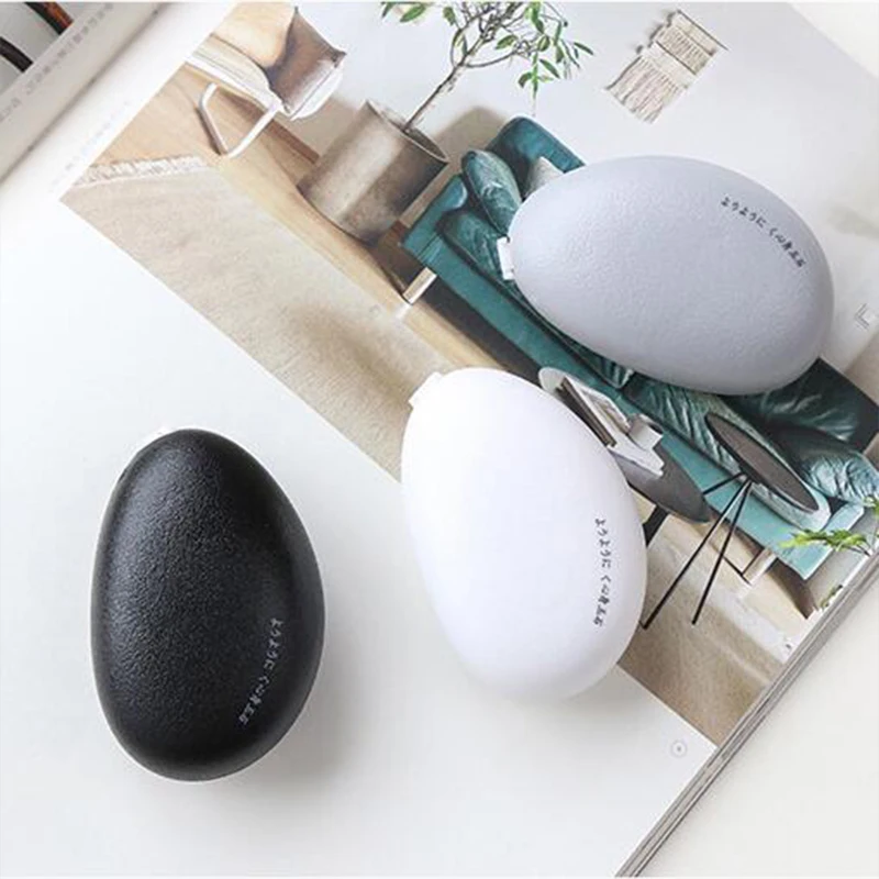 1PCS Cute solid color correction with simple cobblestone shape office and school stationery creative supplies | Канцтовары для