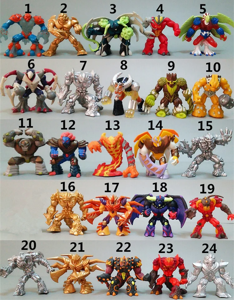 Оригинальные экшн фигурки Gormiti monster Warrior ПВХ Мультяшные игрушки Мини куклы для