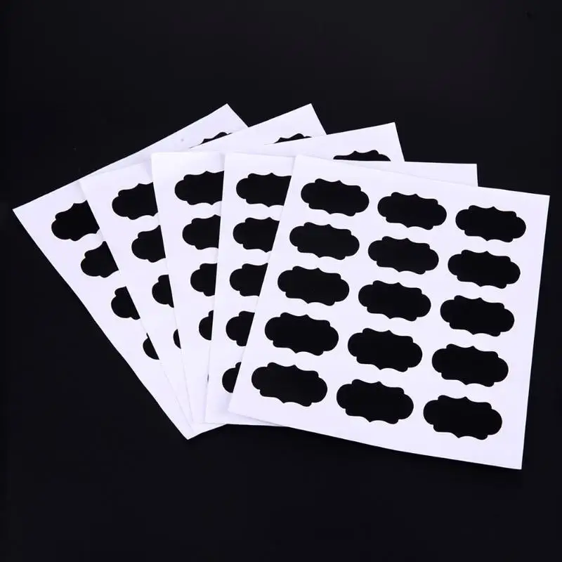 75 шт. новинка мел ручка доска наклейка наклейки этикетка кухонные украшения