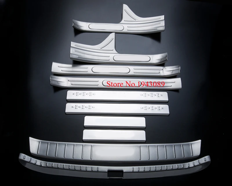 Декоративные внутренние дверные Порожки escutcheon пороги для toyota Corolla 2017