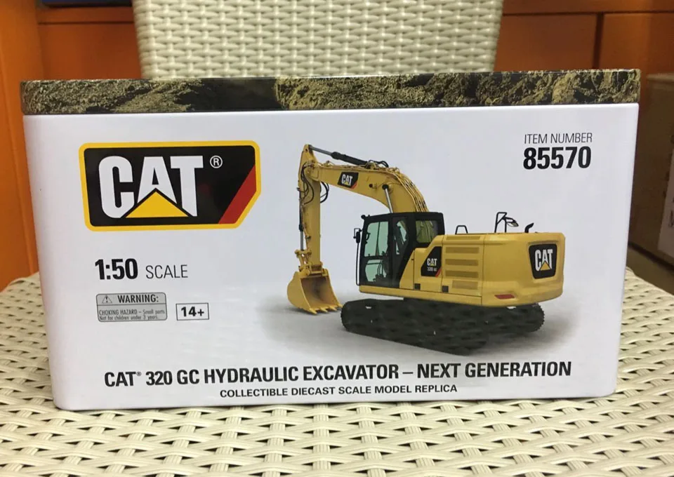 Caterpillar Cat 320 GC гидравлический экскаватор следующего поколения 1/50 масштаб