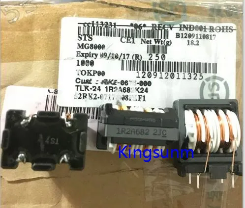 Бесплатная доставка 10 шт. ET24 6.8MH 1R2A682K24 Вертикальная Индуктивная катушка общего