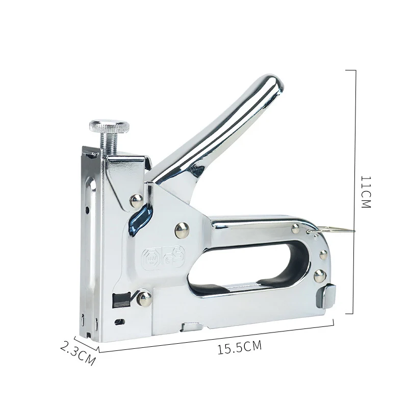 1pcs Hot Sell Manual Heavy Duty Hand tools Nail Gun Furniture Stapler For Framing with 600pcs Staples By Free Woodworking Tools |