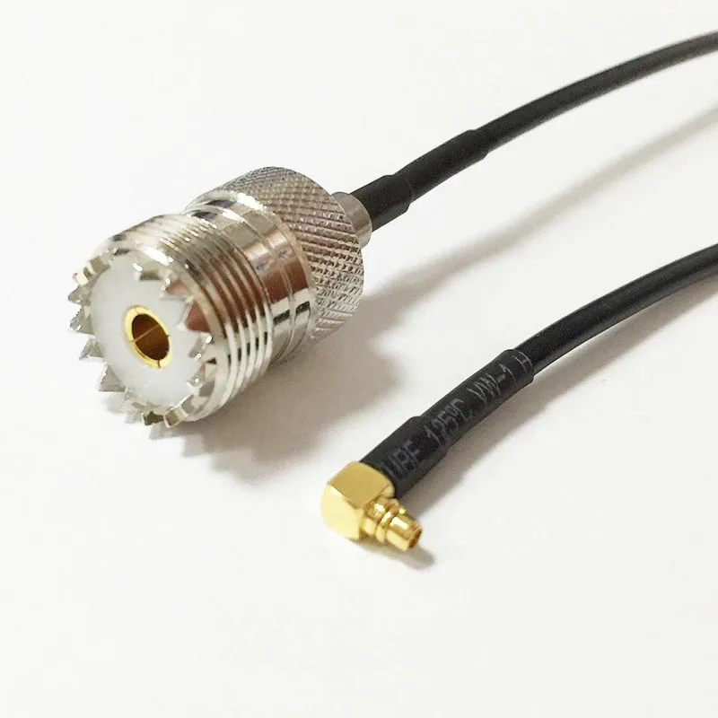Wi Fi антенный адаптер UHF Female SO239 переключатель MMCX штекер прямоугольный
