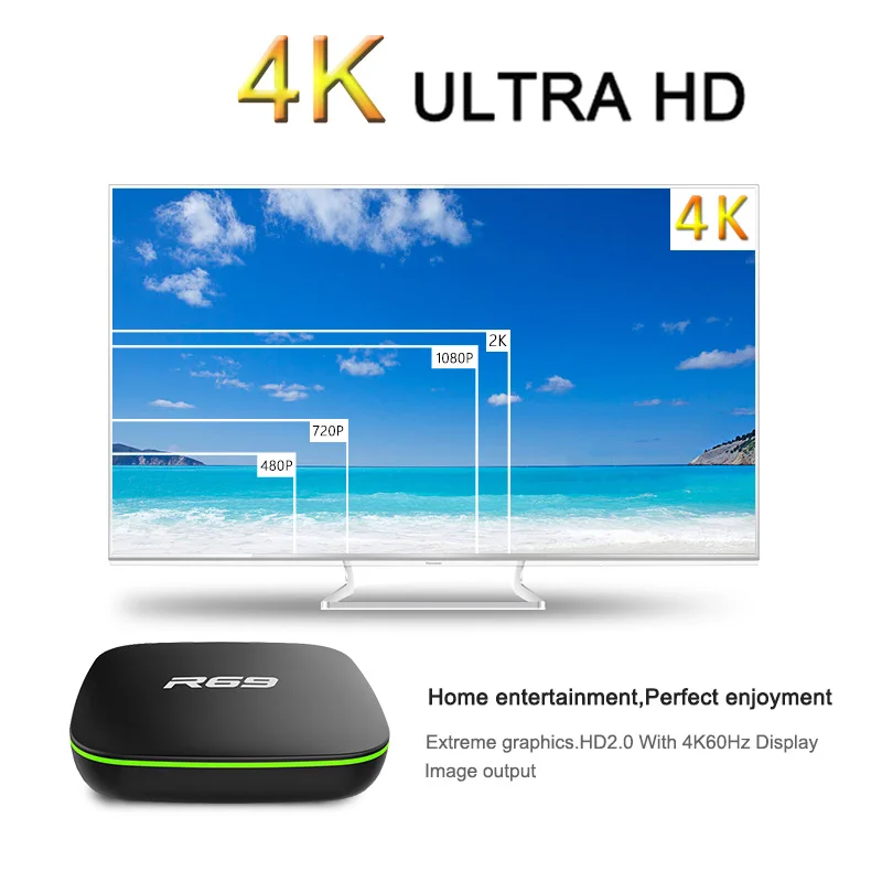 Голландский IP ТВ-бокс R69 android 7,1 2G 16 GB+ 1 год IP ТВ-подписка для Франции Бельгия Португалия Арабский испанский IP tv m3u android tv box