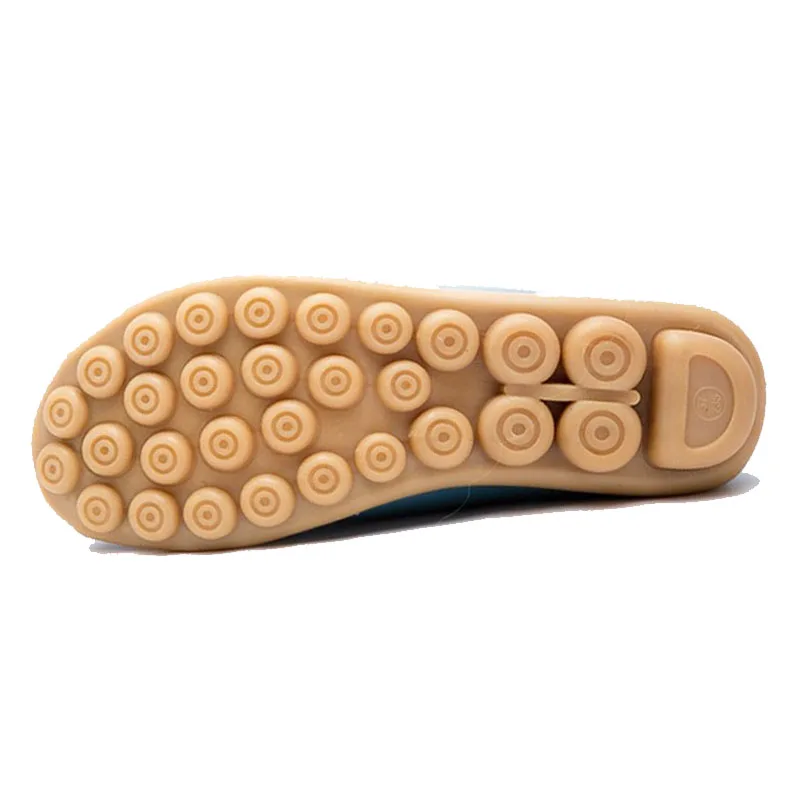 RIZABINA/Женская обувь из натуральной кожи на плоской подошве модные Лоферы без