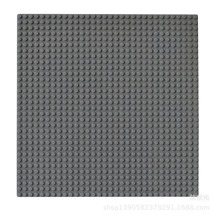 dark grey 7 цветов 32*32 точки Базовая пластина для маленьких кирпичей опорная пластина доска DIY Строительные блоки совместимы с большинством брендов - Цвет: dark grey
