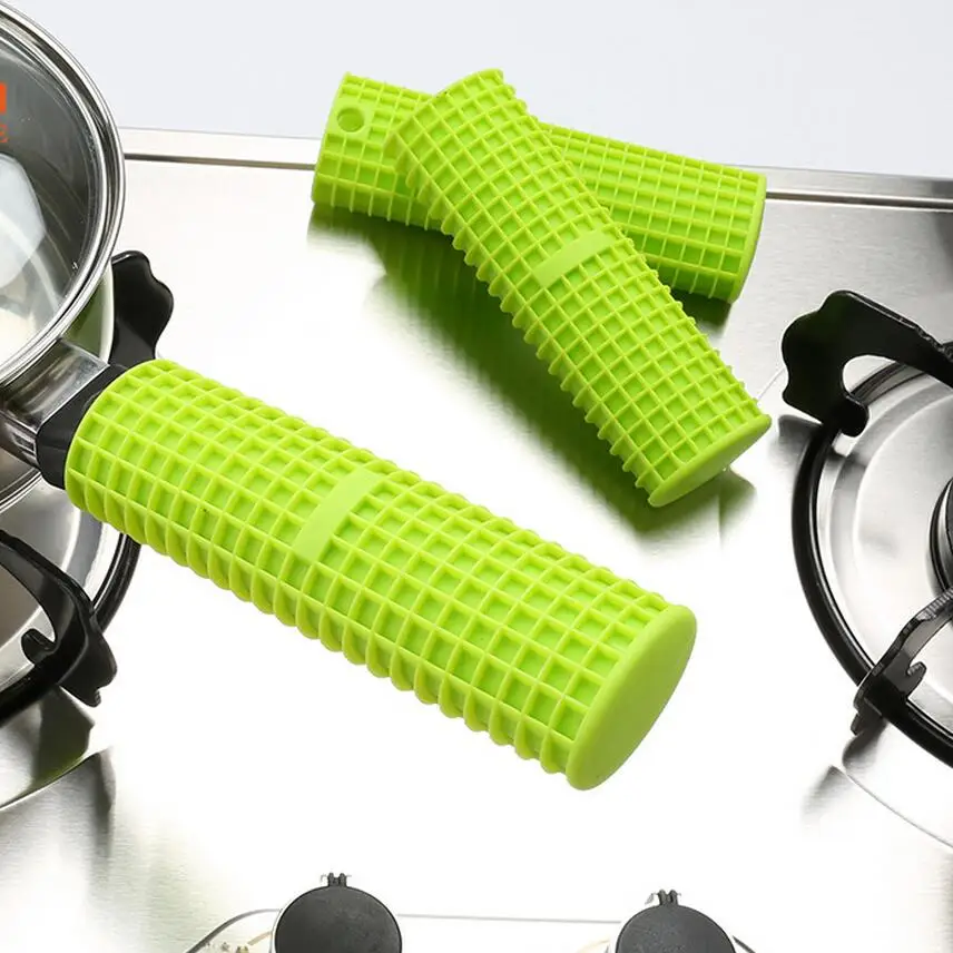 Бесплатная доставка силиконовый держатель для ручки или крышка сковороды