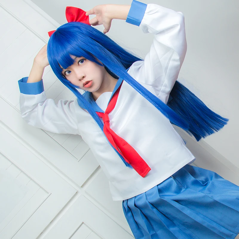 Карнавальный костюм Poputepipikku для косплея Popuko Pipimi аниме поп команда Epic женщин