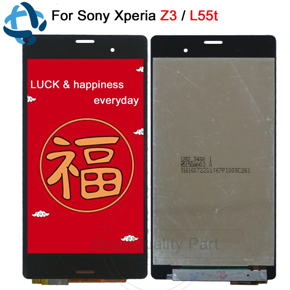 D6603 ЖК дисплей для Sony Xperia Z3 lcd L55t сенсорный экран дигитайзер D6643 D6653 sony xperia z3