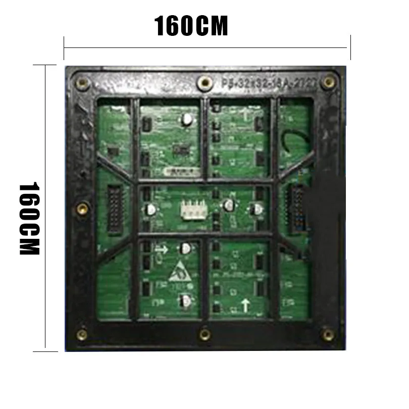 160*160 мм 32*32 пикселей водонепроницаемый открытый 1/8 просмотров 3in1 smd полноцветный P5
