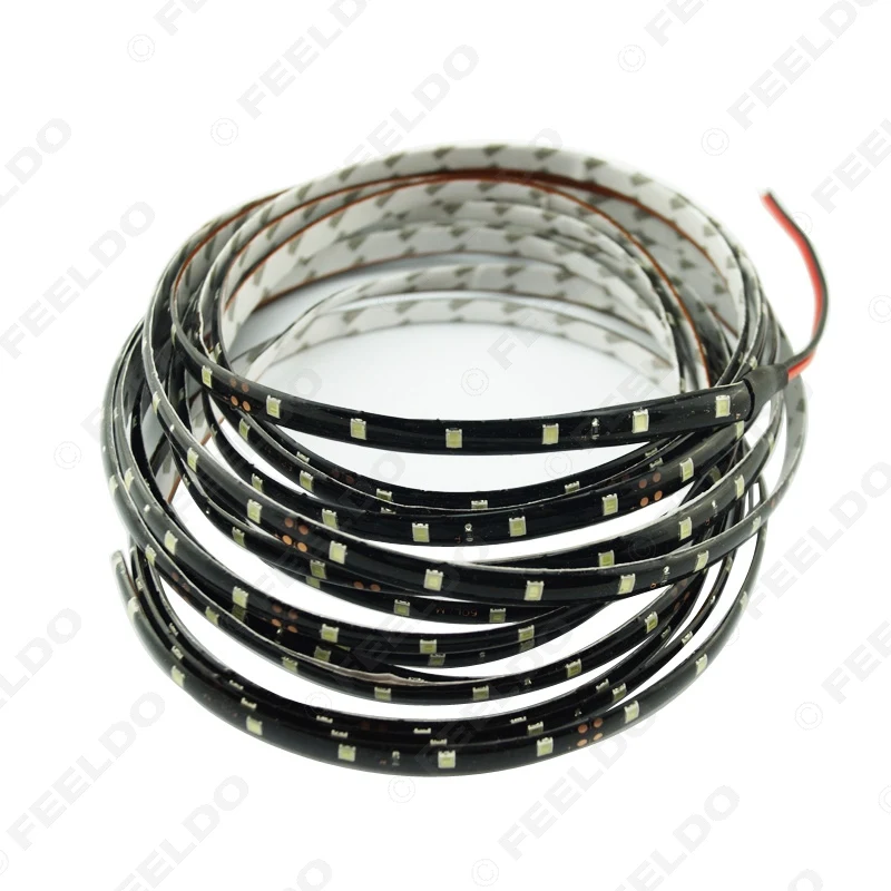 Белая светодиодная лента для украшения автомобиля декоративная дневных ходовых