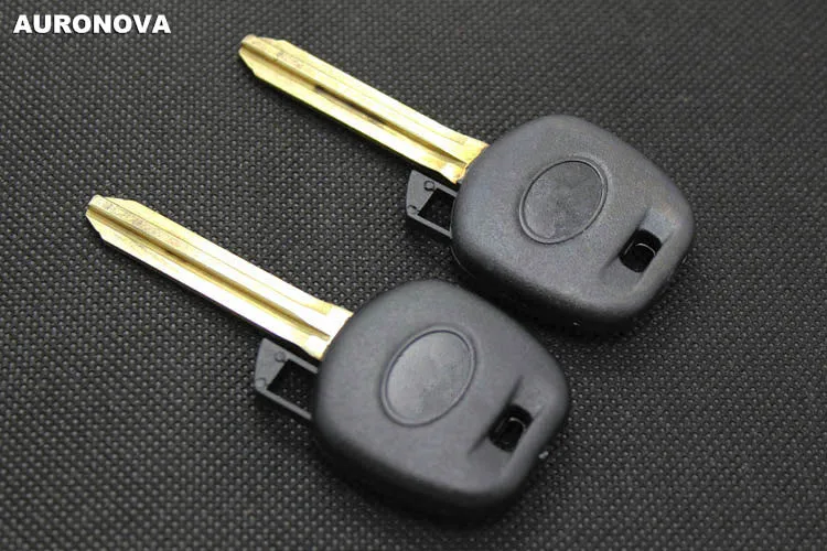 Auronva Сменный ключ для Toyota Corolla Camry Rav4 Toy43 лезвие Мягкий гель запасной чехол для ключа автомобиля