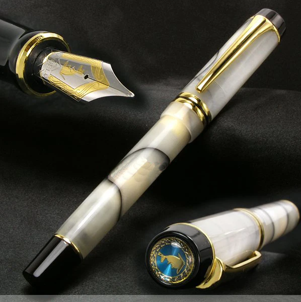 Перьевая ручка Kangaroo акриловая перьевая 0 7 мм|designer fountain pens|fountain penfountain pen design |