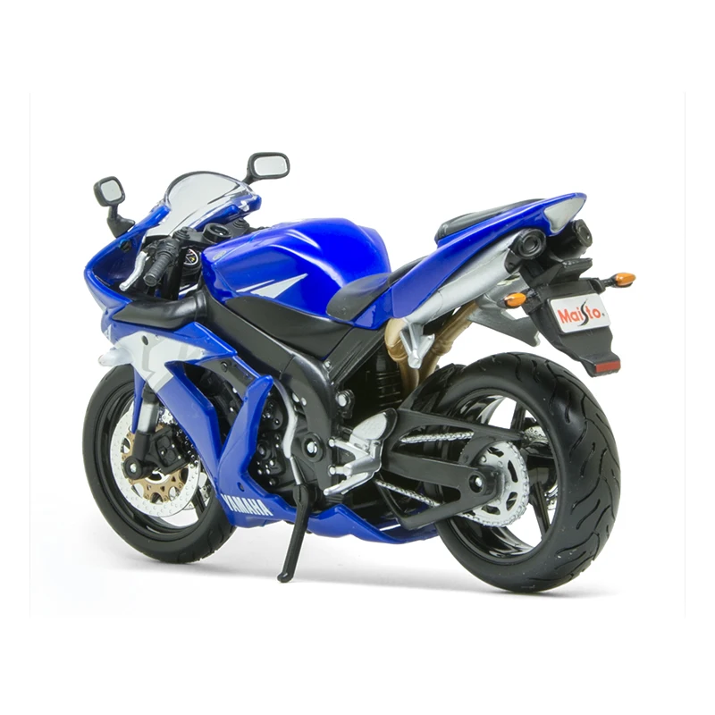 MAISTO YAMA YZFR1 синяя модель мотоцикла 1:12 Масштаб мотоцикл литье под давлением Металл