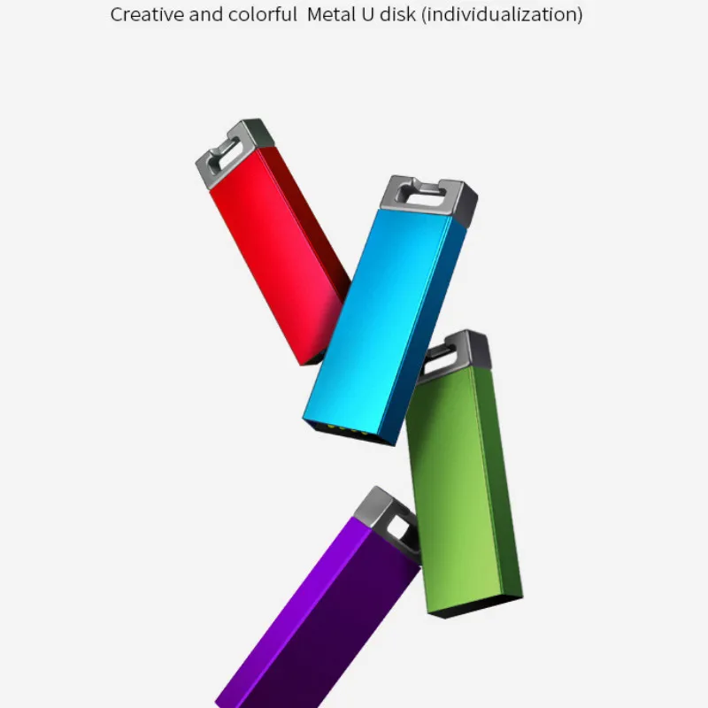 USB флеш-накопитель 2 0 металлический 64 Гб 128 ГБ флеш-память Флешка-браслет 32 16 8 4 Usb
