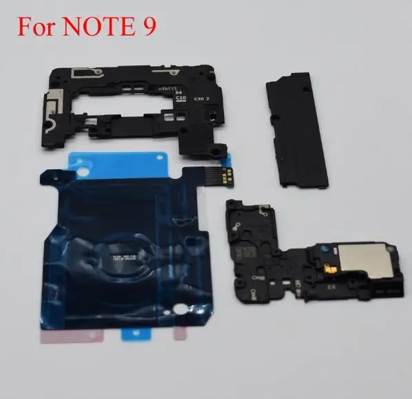 4 шт./компл. для samsung Galaxy Note 8 N950 Note 9 N960 громкоговоритель+ NFC Беспроводной зарядка+ зарядка Панель для Усиления Сигнала Антенна модуль - Цвет: for Note 9 N960