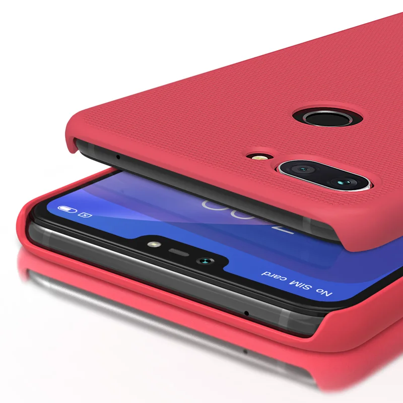 Чехол для xiaomi mi 8 lite 6 26 ''NILLKIN матовая жесткая задняя крышка Подарочный