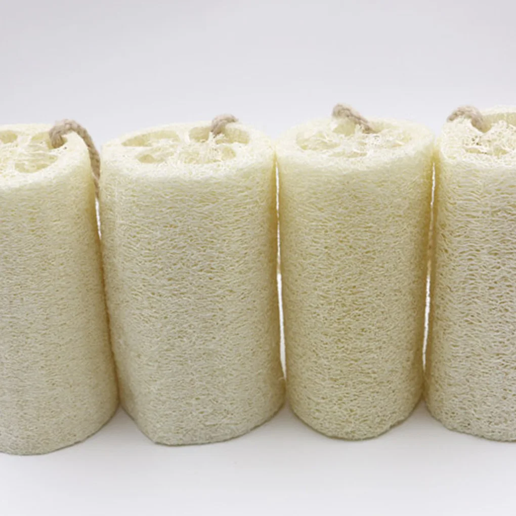 Натуральная Мочалка для ванны душевая губка Loofa спа сообщение скруббера тела Luffa
