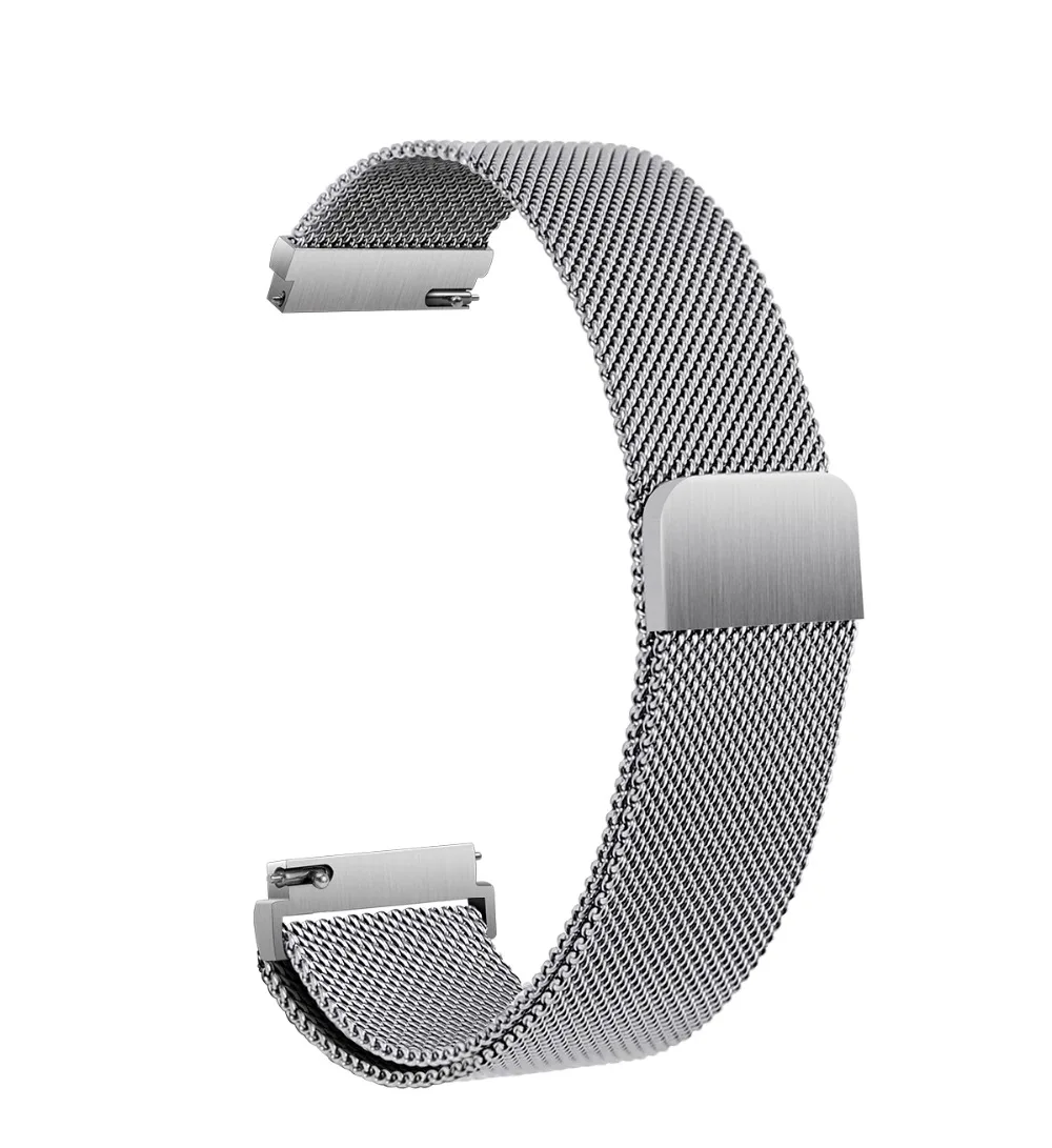 STJ 22 мм 20 мм ремешок для samsung gear Sport S2 S3 Frontier Classic Huami Amazfit Bip Pace Galaxy Watch Active 42 мм 46 мм ремешок