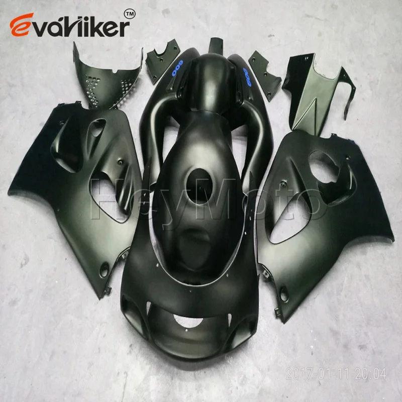 

motorcycle fairing for GSXR600750 1996 1997 1998 1999 2000 matte black ABS plastic panels kit H3