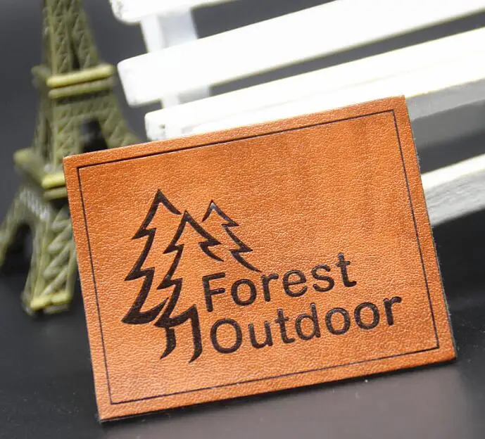 Оптовая продажа индивидуальные кожаные наклейки для джинсов кожаная этикетка