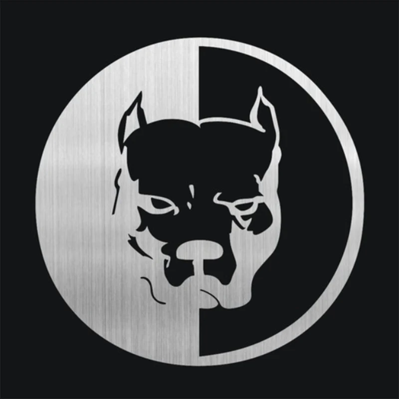 Tancredy 18cm*18cm Car Stickers and Decals PITBULL Dog 3D Funny Sticker Vinyl Creative Motorcycle Decor Accessories | Автомобили и