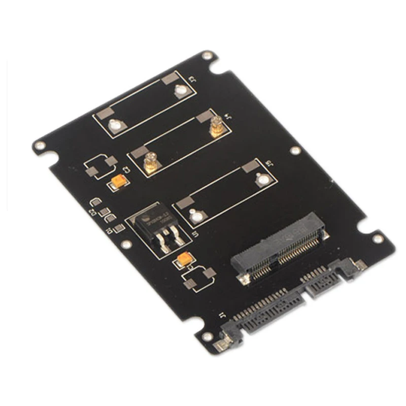 Мини pcie mSATA SSD до 2 5 дюймов SATA3.0 адаптер карта с чехол высокого качества SATA