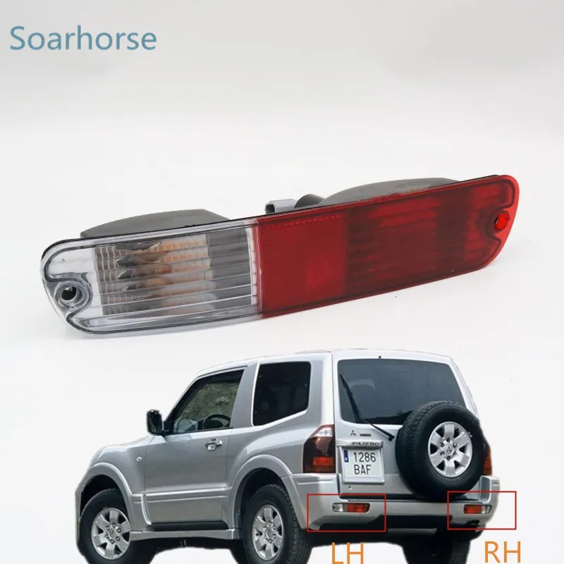 Soarhorse для Mitsubishi Pajero Montero V73 V75 V77 2003 2006 Автомобильный задний бампер отражатель света
