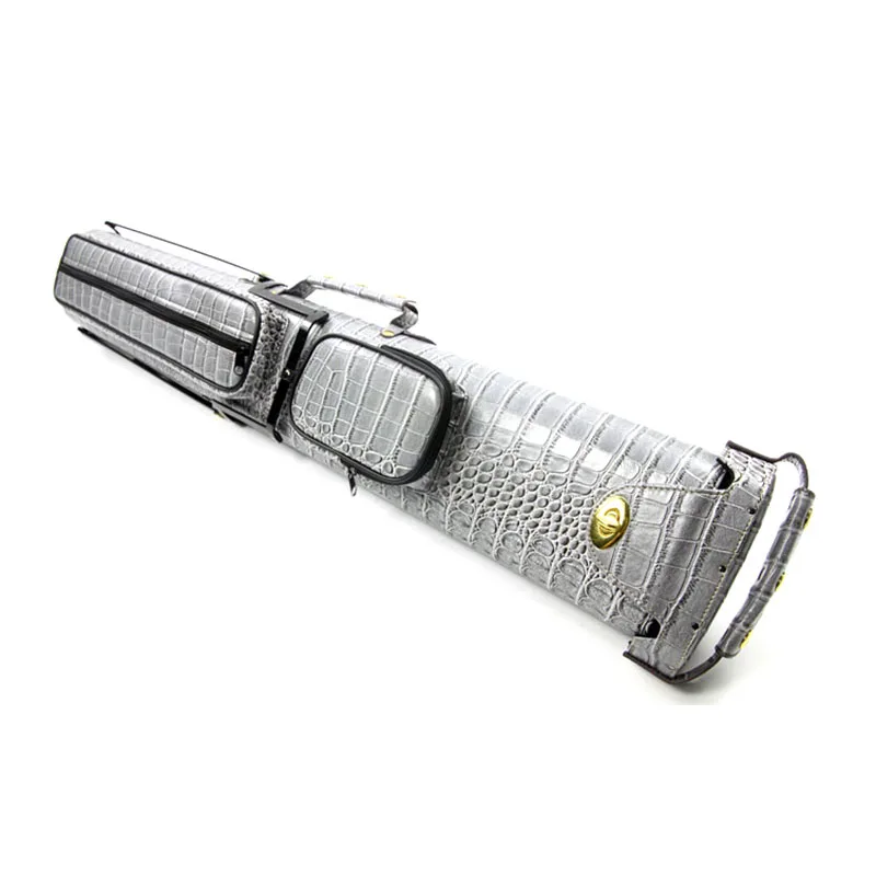 Cuppa Standing 6 Holes Pool Cue Cases Billiard Accessories With Stents Brown Silver Color China |