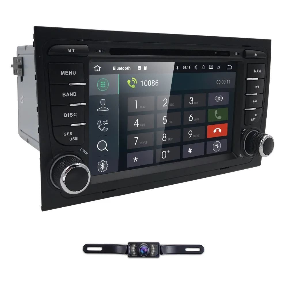 Android8.0 4 грамма + 32grom автомобильный DVD для Audi A4 B6 B7 S4 2002 2003 2004 2005 2006 2007 2008 автомобилей