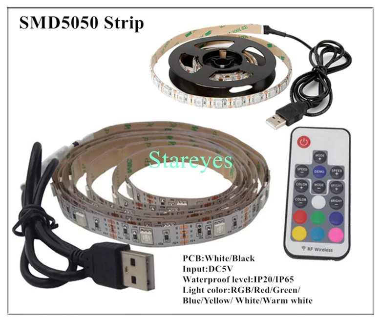 Светодиодный SMD 2835 3528 5050 IP20 IP65 IP67 IP68 водонепроницаемая лента IR RF Wifi Пульт дистанционного управления блок питания