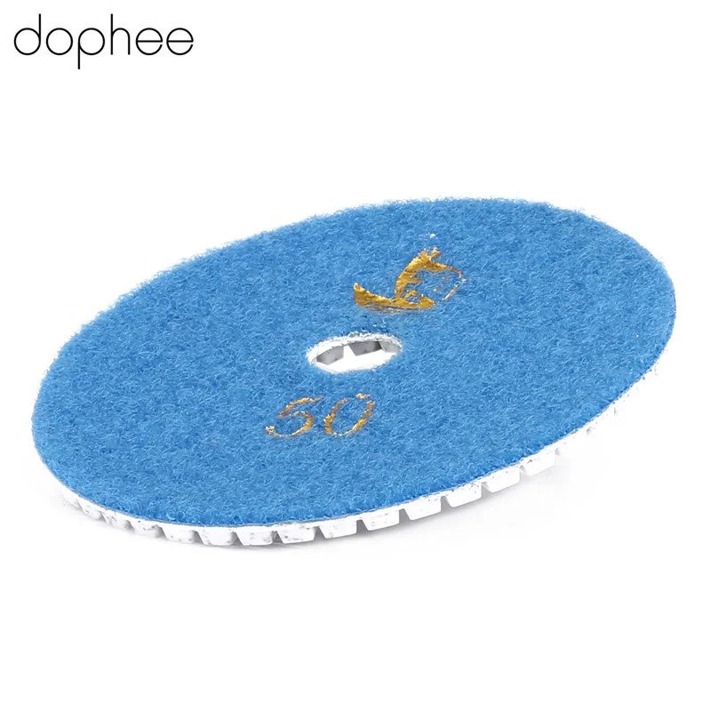 Dophee Blue 100 мм/4 &quotпрофессиональные мокрого/сухого гранита бетона мрамора