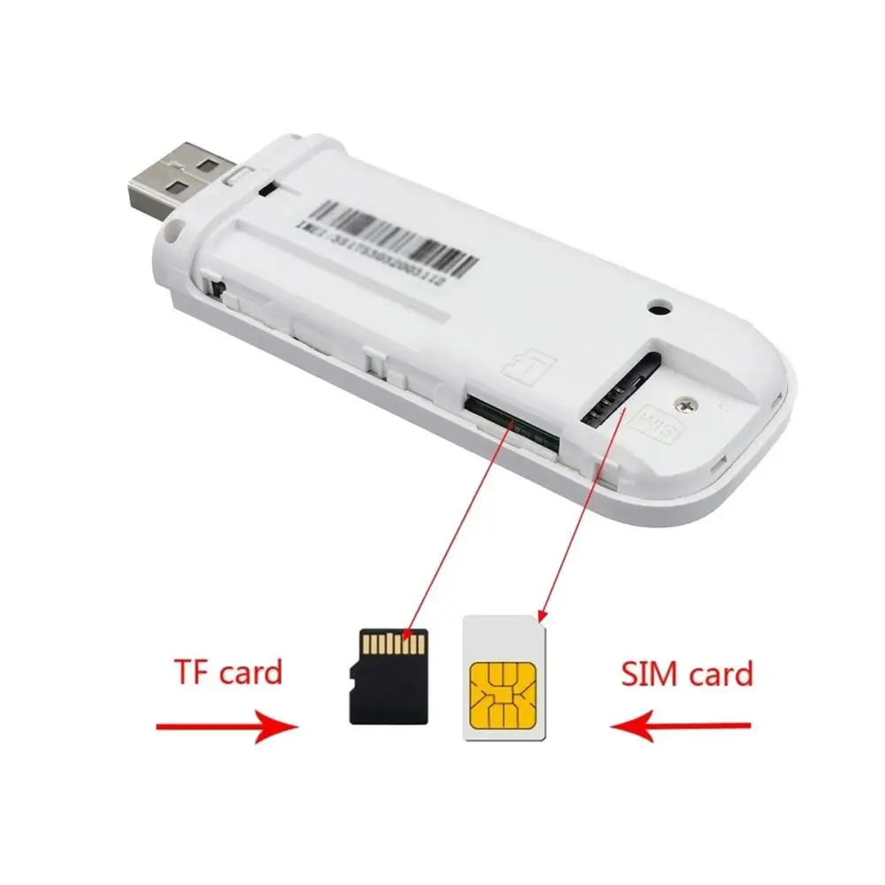Разблокированный 4G LTE автомобильный WIFI беспроводной USB ключ для мобильного