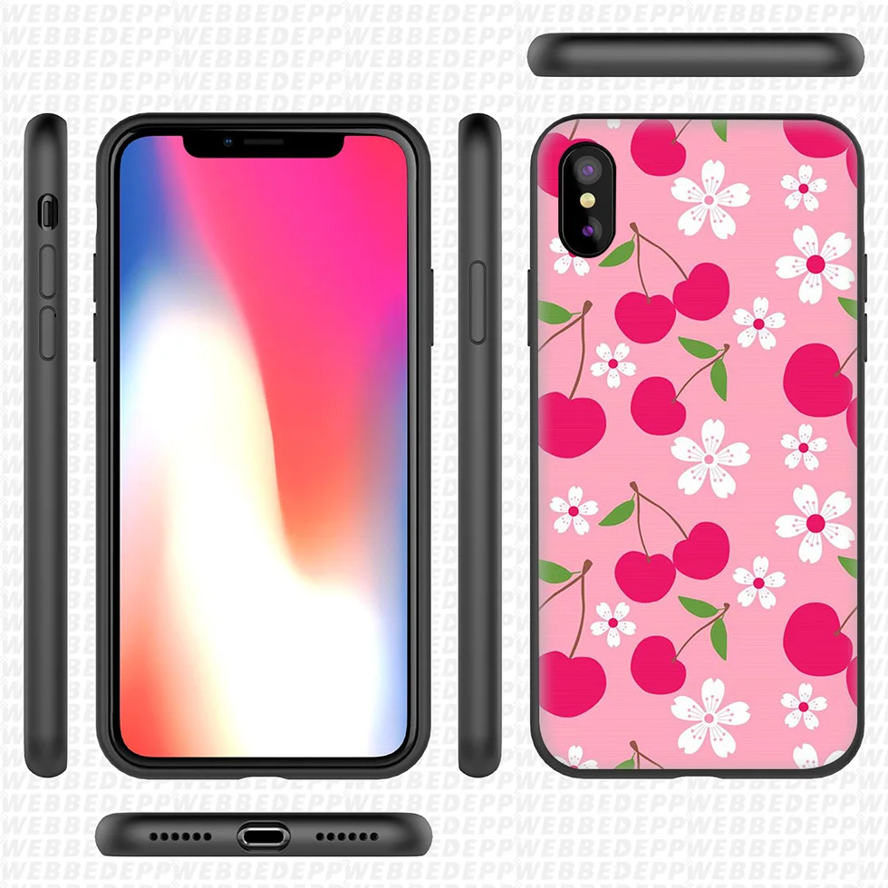 WEBBEDEPP Мягкий силиконовый чехол для iPhone 11 Pro Xr Xs Max X или 10 8 7 6 6S Plus 5 |