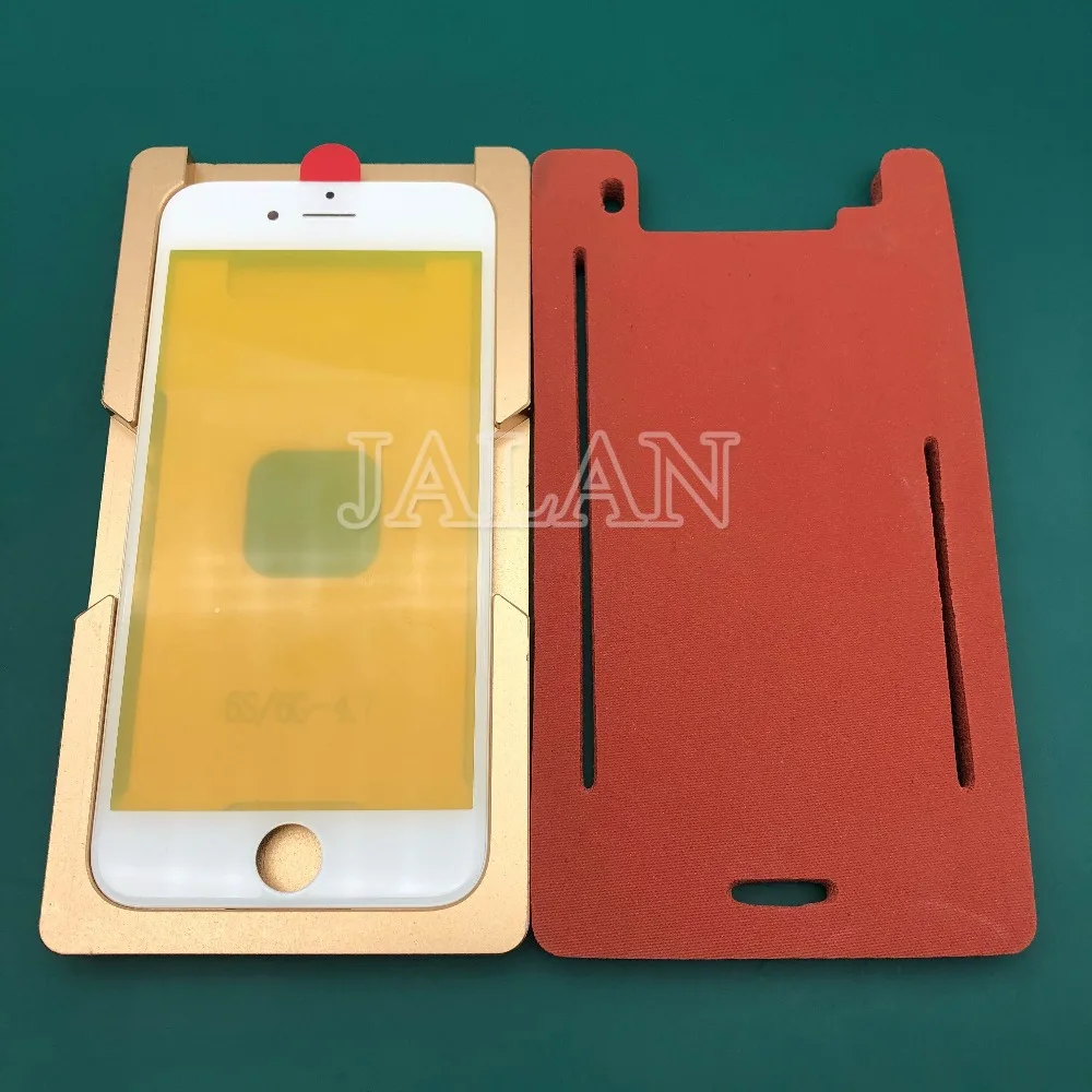 Прецизионная алюминиевая форма для ламинатора iphone 6G 6S переднего стекла с рамкой