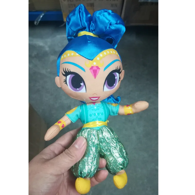 Новая игрушка! 10 дюймовые мягкие блестящие куклы сестры милые плюшевые игрушки