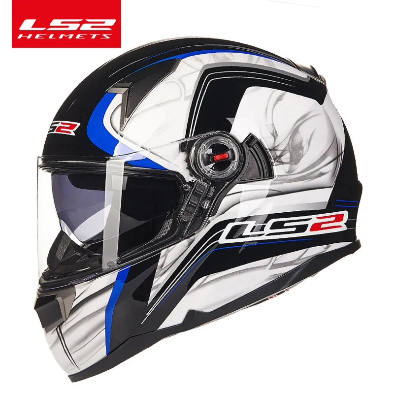13 LS2 FF396 Стекловолоконный Полнолицевой шлем мото rcycle шлем с солнцезащитной подушкой безопасности гоночный Мото шлем ECE Сертификация - Цвет: 13