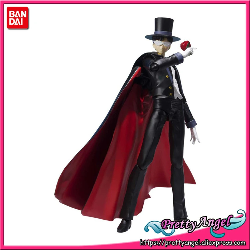 PrettyAngel Подлинная бандаи С. Х. Figuarts Pretty Guardian Sailor Moon 20th маска из ПВХ под смокинг