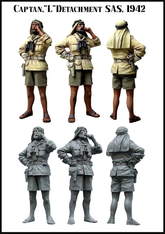 [Tuskmodel] 1 комплект модели из смолы фигурки E21 35 шкал|model figure kits|figure kitresin model figures |