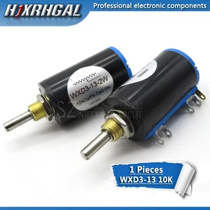 1 шт., многоповоротный потенциометр, диаметр вала 10 к, диаметр вала 10 к, 1 шт.