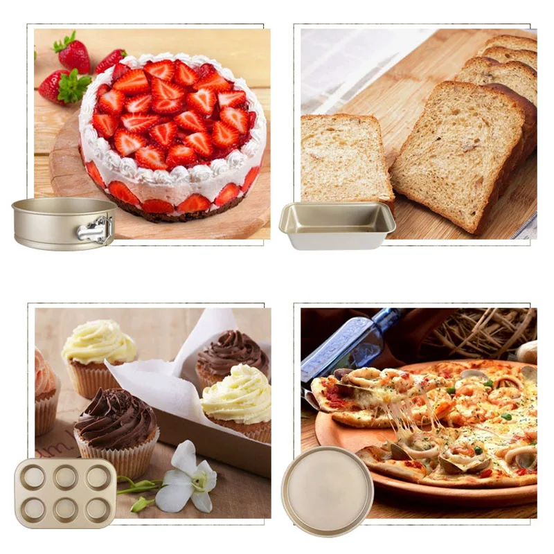 5 шт./компл. выпечки набор инструментов торта металлический противень для