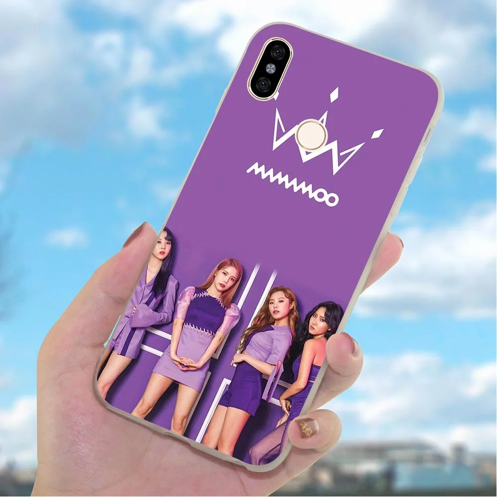 Мягкий чехол из ТПУ для телефона Redmi 5A KPOP MAMAMOO 4X 4A 5 Plus Prime 6A Note 6 Pro 7 Xiaomi Mi 8 A2 Lite A1 9 10se